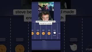 steve believed in her and made enough for the month #kickstreaming #gambling #stevewilldoit #shorts