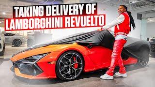 TAKING DELIVERY OF MY 9TH LAMBORGHINI FINALLY GOT MY REVUELTO