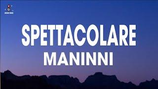 Maninni - SPETTACOLARE (Testo/Lyrics)