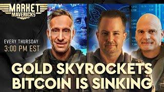 Gold Skyrockets, Bitcoin Is Sinking, What's Next? | Market Mavericks