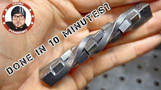 MAKE A COOL DOOR HANDLE IN 10 MINUTES!