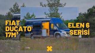 ELEN 6 SERİSİ 20.ÜRETİM FİAT DUCATO (17 METREKÜP) ASANSÖR YATAK!