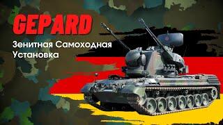 Гепард ЗСУ - обзор немецкой зенитки Gepard