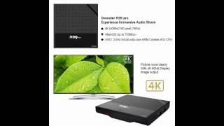 Docooler R39 Pro Amlogic S912 TV Box Octa Core KODI 17 0 Fully Loaded 4K VP9 3D WiFi AirPlay