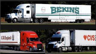 Truckspotting C.R. England Bekins CVS 112024