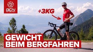 Wie viel Unterschied machen 3kg am Berg wirklich?