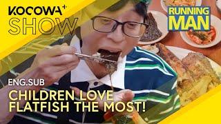 Running Man Members Dive Into Epic Flatfish MUKBANG! ️ | Running Man EP722 | KOCOWA+