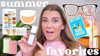 summer favs - my must-haves + i started reading again!! 2024