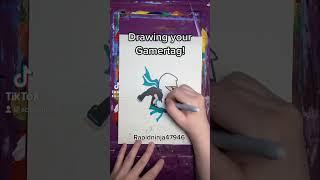 Rapid Ninja Gamertag Time Lapse Drawing