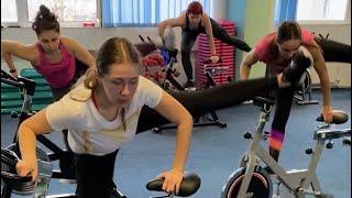Cycle Gymnastics with Olena Sheremet  | cycling | indoor cycling | indoor spinning | cycle workout