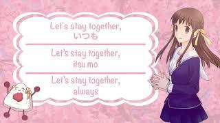 Fruits Basket 2001 Opening (For Fruits Basket) Full Version Lyrics (Kanji/Romaji/English)