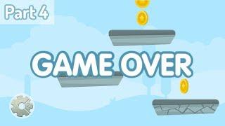 Construct 2 Tutorial - Jumper Game #PART 4 - Game Over