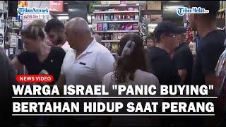 IRAN VS ISRAEL WAR, Israeli Citizens "Panic Buying" to Survive