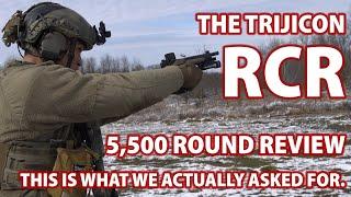 Trijicon RCR 5,500 round review- Because "influencer" content on this is molten garbage.