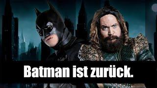 Batman mobbt Aquaman - Batman fires Aquaman - Bat-canned (German/Deutsch)