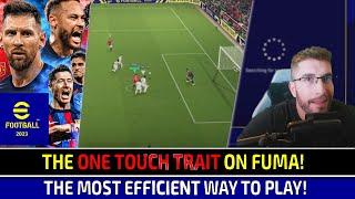 [TTB] EFOOTBALL 2023 ONE GOAL WINS IT EVENT! - FUMA + ONE TOUCH PASSING TRAIT IS SO MUCH BETTER!