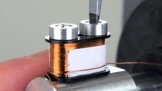 Making Tiny Coils for Antique Headphones