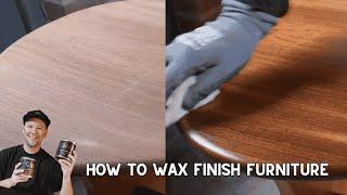 Flip It 101: How to Wax Finish Tired Furniture