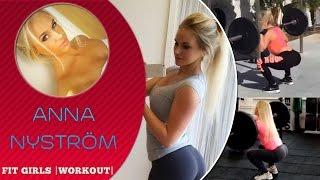 Anna Nyström Gym Workout Routine