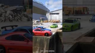 Hey, Don't Attack My Friend, Skyline! ️ #toyota #supra #mk4 #nissan #skyline #gtr #r34 #fivem