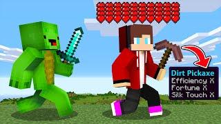 DIRT IS OP Speedrunner VS Hunter in Minecraft