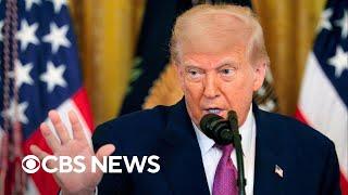 Trump says U.S. knows where Iran's supreme leader is, but won't kill him "for now"