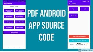 PDF Android  studio source code | Download PDF Android App | Source code android app