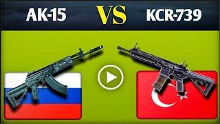 Turkish KCR-739 VS Russian AK-15 Rifle