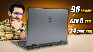 MSI Sword 16 HX Gaming Laptop - It is Confusing