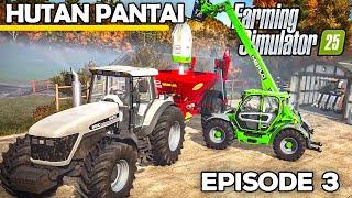 I ACTUALLY GOT OVERTAKEN!! | Farming Simulator 25 - Hutan Pantai | Episode 3