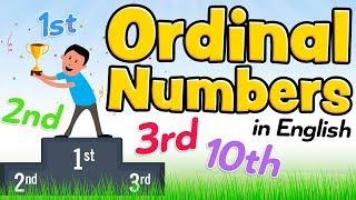 Ordinal numbers in English