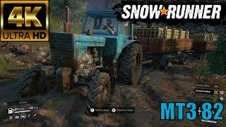 SnowRunner Mods МТЗ 82 Полигон 4K 60fps