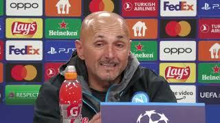 Spalletti press conference  Eintracht Napoli 0-2 ️ UEFA Champions League