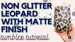 How to get a MATTE finish on an Epoxy Tumbler - The EASY Way! (Tutorial)