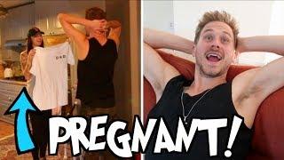 PREGNANCY ANNOUNCEMENT SURPRISE! (Justin & Brittany)