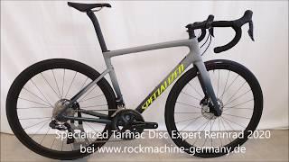 Specialized Tarmac Disc FACT 10r  Carbon Expert Shimano Ultegra DI2 R8050 Roval C 38 D Rennrad 2020