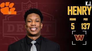 2023 NFL DRAFT: K.J. Henry | Washington Commanders