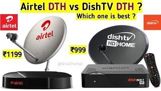 Airtel DTH vs DishTV DTH | Which is best: Airtel DTH or DishTV DTH ? | Buying Guidance