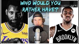 Who Improved More, Lakers or Nets? Drummond v Aldridge