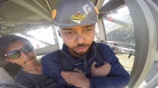 Arvid Kabir - Bungee Jumping - Pokhara Nepal - HighGround Adventure