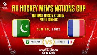 Pakistan vs France 1st Semi Final | Men’s Nations Cup 2024-25 | Urdu & Punjabi Commentary