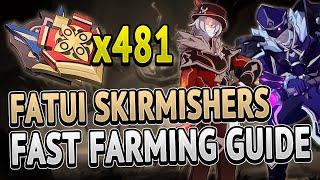 Fatui Skirmishers All Locations FAST FARMING ROUTE | Genshin Impact 2.0