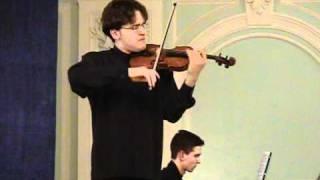 R.Shedrin. In Style of Albeniz. Yuri Medianik (violin), Ilya Ovchinnikov (piano)