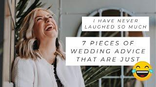 Wedding Advice That Made Me Laugh