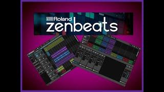 Roland Zenbeats - Demo & Tutorial - iPad Live