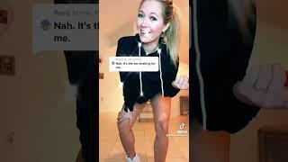 Have You ever seen a white girl twerk? (#viral TikTok video fitnesswithbrogan)