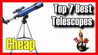 🪐 TOP 7 BEST Telescopes on Amazon [2024][Cheap] Viewing Planets / For Beginners / For Galaxies