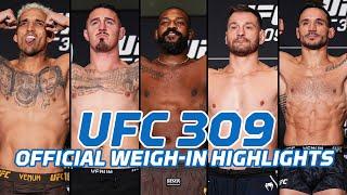 UFC 309 Official Weigh-Ins: Jon Jones & Stipe Miocic Make Weight, Tom Aspinall Ready As Backup