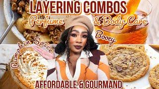 Gourmand Layering Combos | Perfume & Body Care | Affordable Fall Scents | Pumpkin Spice & Bakery