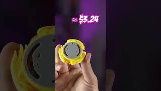 3D Printed Beyblade vs Real